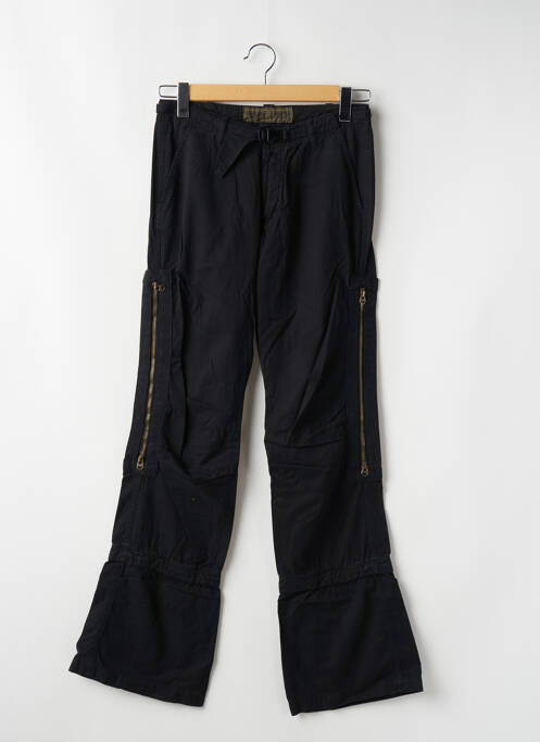 Pantalon cargo noir FREEMAN T.PORTER pour femme