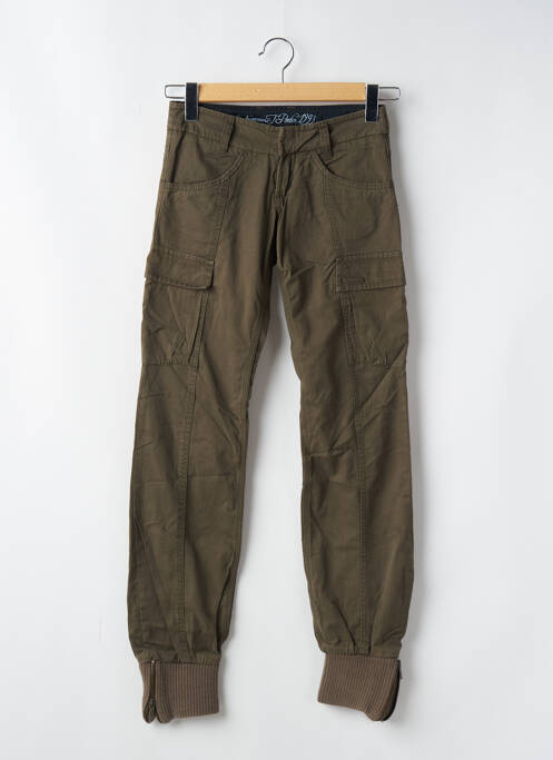 Pantalon cargo vert FREEMAN T.PORTER pour femme