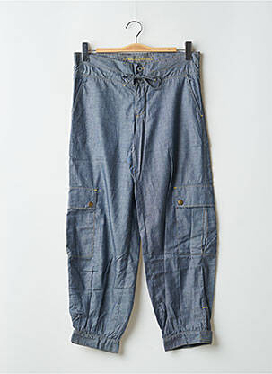 Pantalon cargo resserrée sur le bas taille normale bleu LA BRIGADA INTERNACIONAL femme
