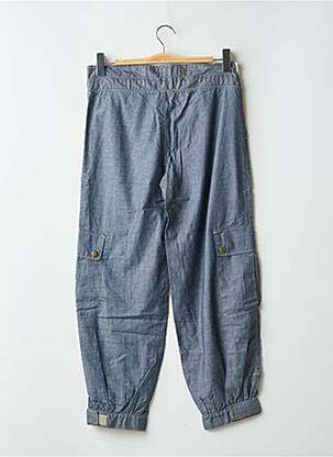 Pantalon cargo resserrée sur le bas taille normale bleu LA BRIGADA INTERNACIONAL femme