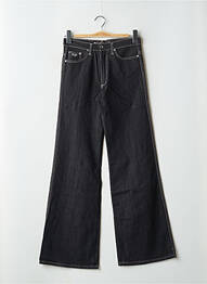Jean coupe flare poches noir MB10 femme