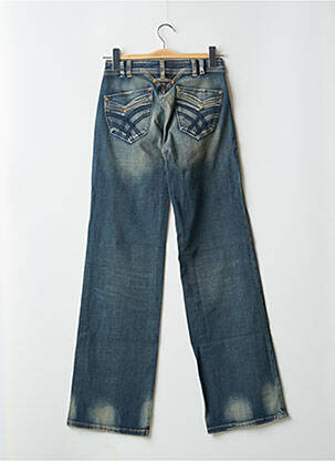 Jeans coupe droite poches bleu LOIS femme