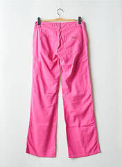 Pantalon droit rose MAGGIE pour femme seconde vue