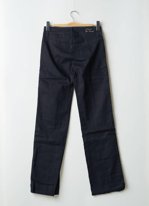 Jeans coupe droite bleu NATIONAL LIBERTY pour femme