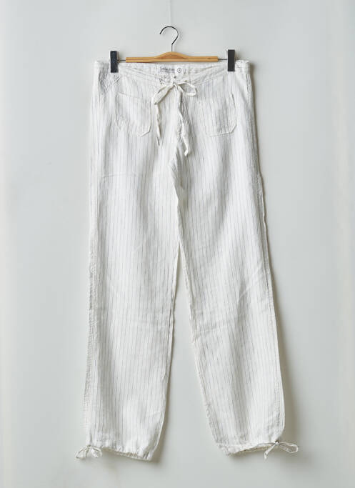 Pantalon droit blanc LOIS pour femme