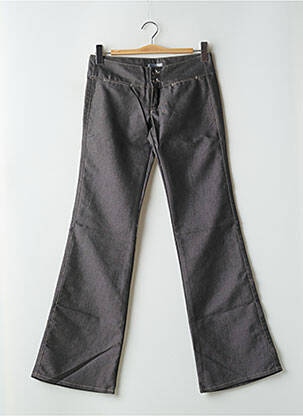 Pantalon flare taille basse taille basse bleu RWD femme