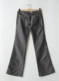 Pantalon flare taille basse taille basse bleu RWD femme