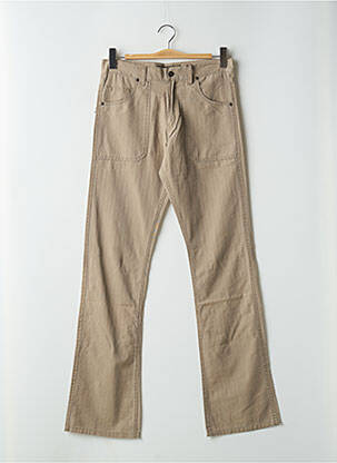Pantalon flare taille normale taille normale marron RWD femme