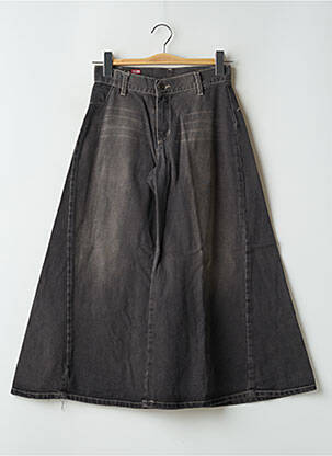 Pantacourt stretch taille basse noir RWD femme