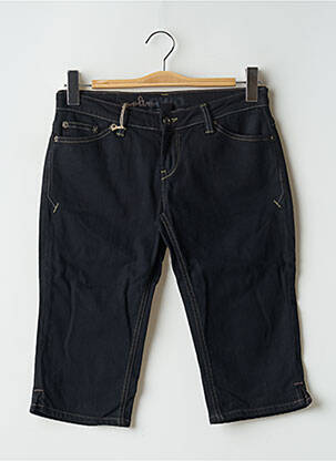 Corsaire tissage denim taille basse noir RWD femme