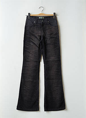 Pantalon flare stretch taille normale noir SCHOOL RAG femme