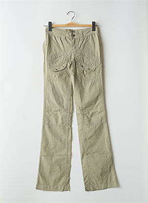 Pantalon flare taille basse taille basse vert SCHOOL RAG femme