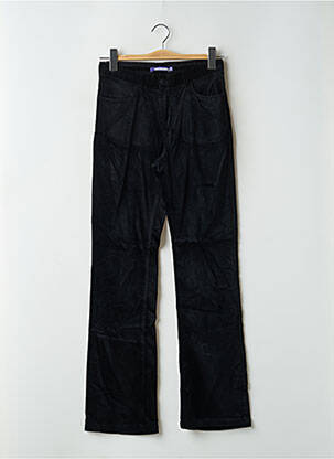 Pantalon droit stretch taille normale noir SCHOOL RAG femme