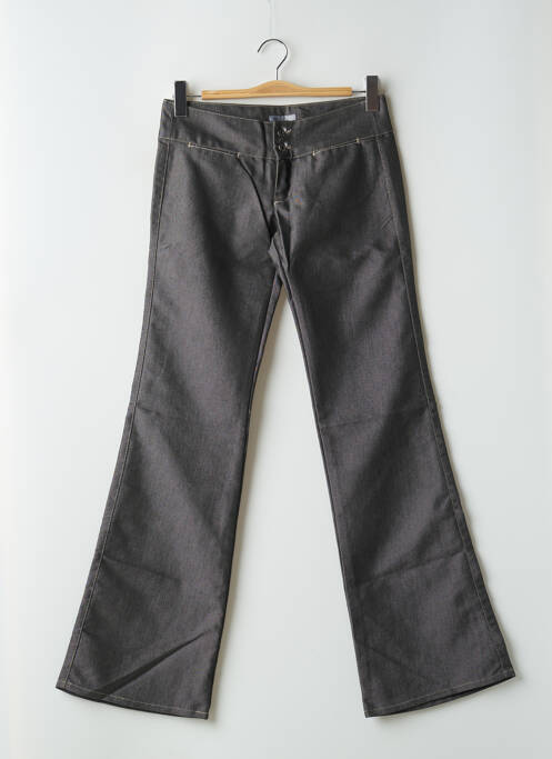 Pantalon flare taille basse taille basse bleu RWD femme