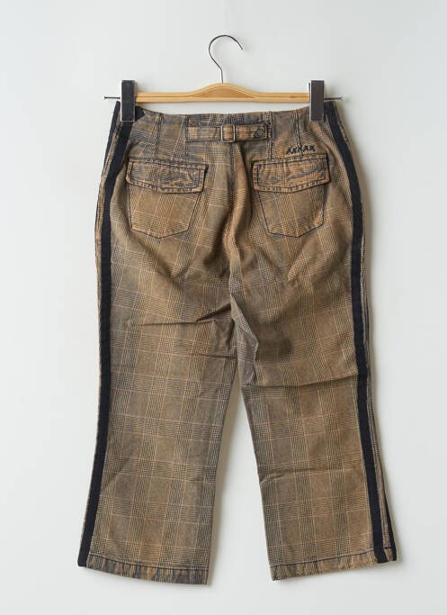 Pantacourt orange SCHOOL RAG pour femme