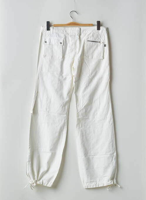 Pantalon cargo blanc RWD pour femme