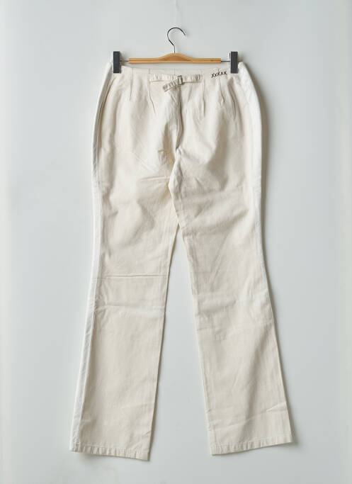 Pantalon droit beige SCHOOL RAG pour femme