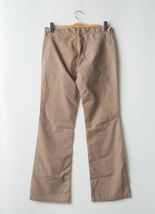 Pantalon droit marron SCHOOL RAG pour femme