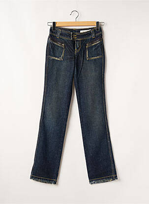 Jeans coupe slim poches bleu TEDDY SMITH femme