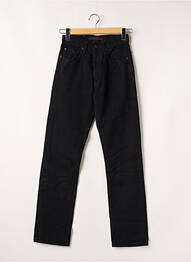 Jeans coupe droite poches noir TEDDY SMITH femme