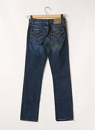 Jeans coupe slim poches bleu TEDDY SMITH femme