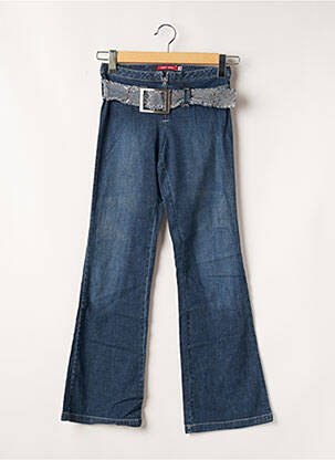 Jean coupe flare poches bleu TEDDY SMITH femme
