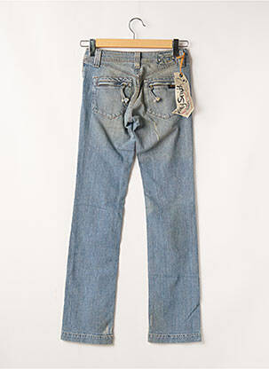 Jeans coupe slim poches bleu TEDDY SMITH femme
