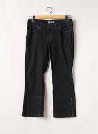 Jeans coupe droite poches noir TEDDY SMITH femme