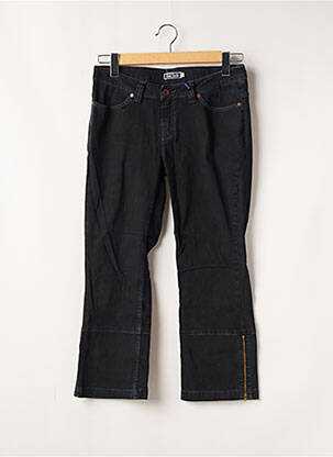 Jeans coupe droite poches noir TEDDY SMITH femme