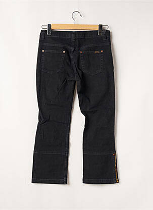 Jeans coupe droite poches noir TEDDY SMITH femme