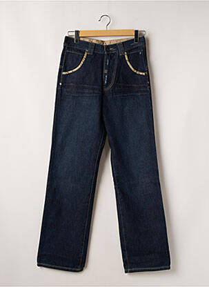 Jeans coupe droite poches bleu TWO ANGLE femme
