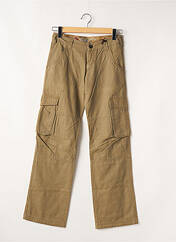 Pantalon cargo beige TEDDY SMITH pour femme seconde vue