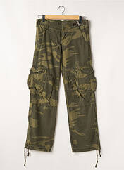 Pantalon cargo vert TEDDY SMITH pour femme seconde vue