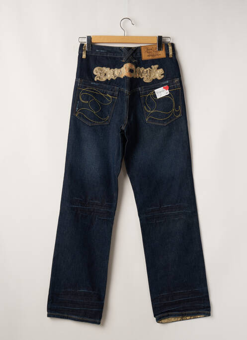 Jeans coupe droite bleu TWO ANGLE pour femme