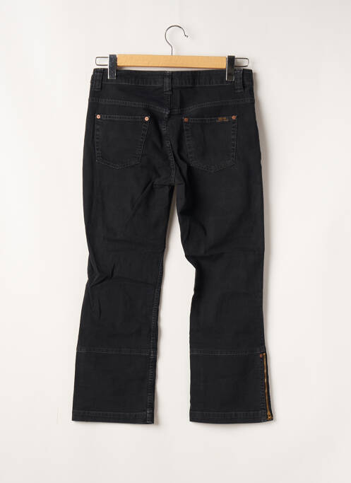 Jeans coupe droite noir TEDDY SMITH pour femme