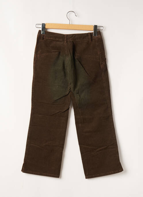 Pantacourt marron TEDDY SMITH pour femme