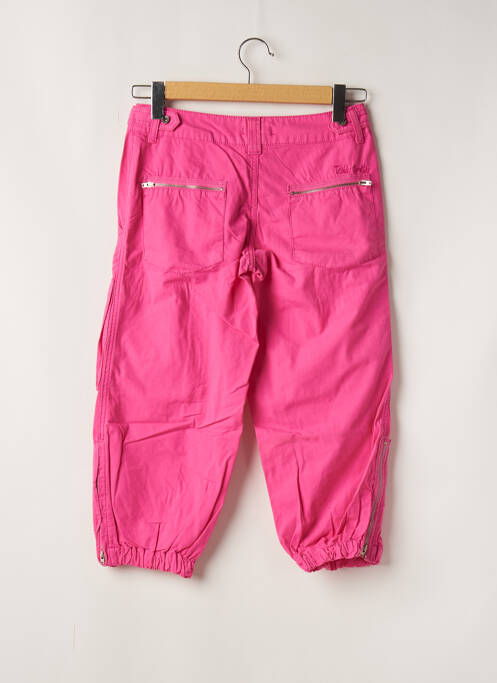 Pantacourt rose TEDDY SMITH pour femme