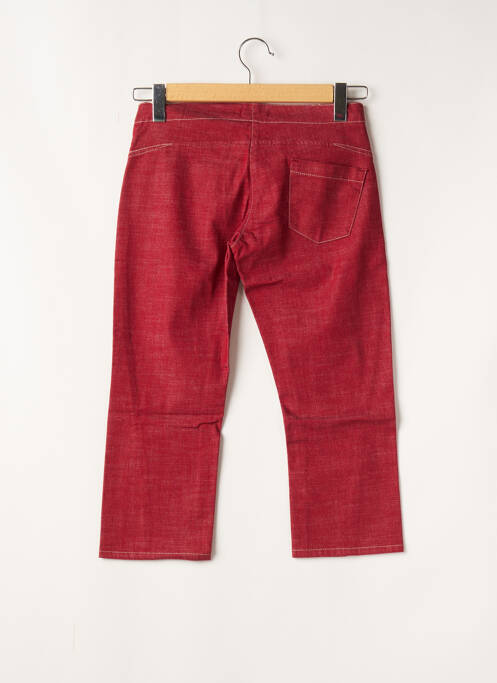 Pantacourt rouge TEDDY SMITH pour femme