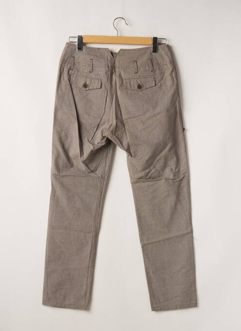 Pantalon slim marron 2 TWO pour femme