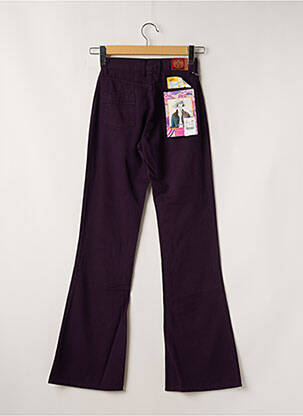 Jean coupe flare taille normale taille normale violet CIMARRON femme