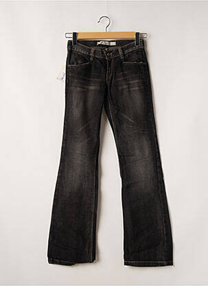 Jean coupe flare taille normale taille normale noir SCHOOL RAG femme