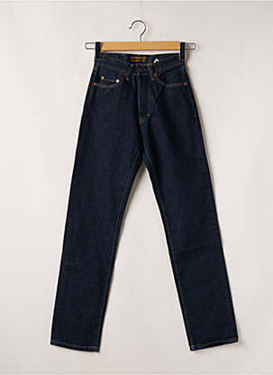 Jeans coupe slim tissage brut taille normale bleu REDWOOD femme