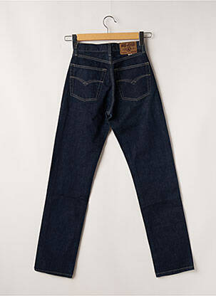 Jeans coupe slim tissage brut taille normale bleu REDWOOD femme