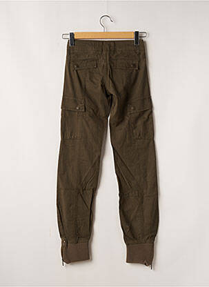 Pantalon cargo poches taille normale vert FREEMAN T.PORTER femme
