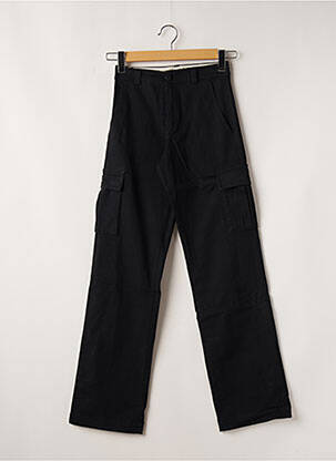 Pantalon chino tissage popeline taille normale bleu TEDDY SMITH femme