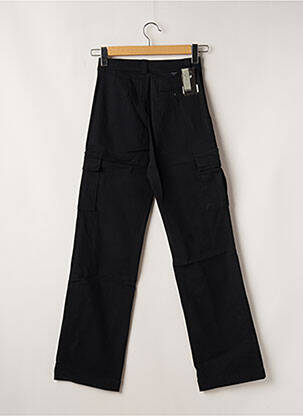 Pantalon chino tissage popeline taille normale bleu TEDDY SMITH femme