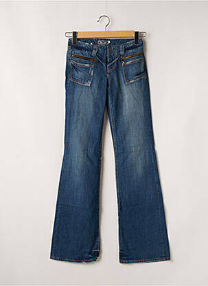 Jean coupe flare taille normale taille normale bleu TEDDY SMITH femme