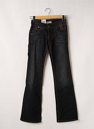 Jean coupe flare taille normale taille normale noir LEE femme
