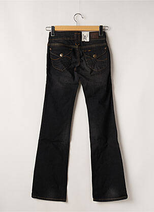Jean coupe flare taille normale taille normale noir LEE femme
