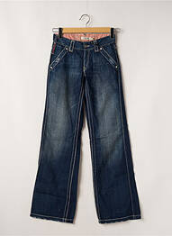 Jeans coupe droite taille normale taille normale bleu SCHOOL RAG femme